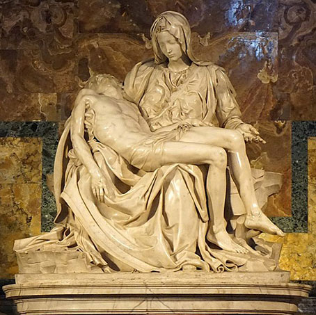 Matthew Beaufort Blog - The Pietà by Michelangelo Image